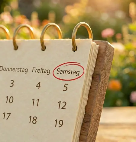 Samstags-Sitzungen für mehr Flexibilität