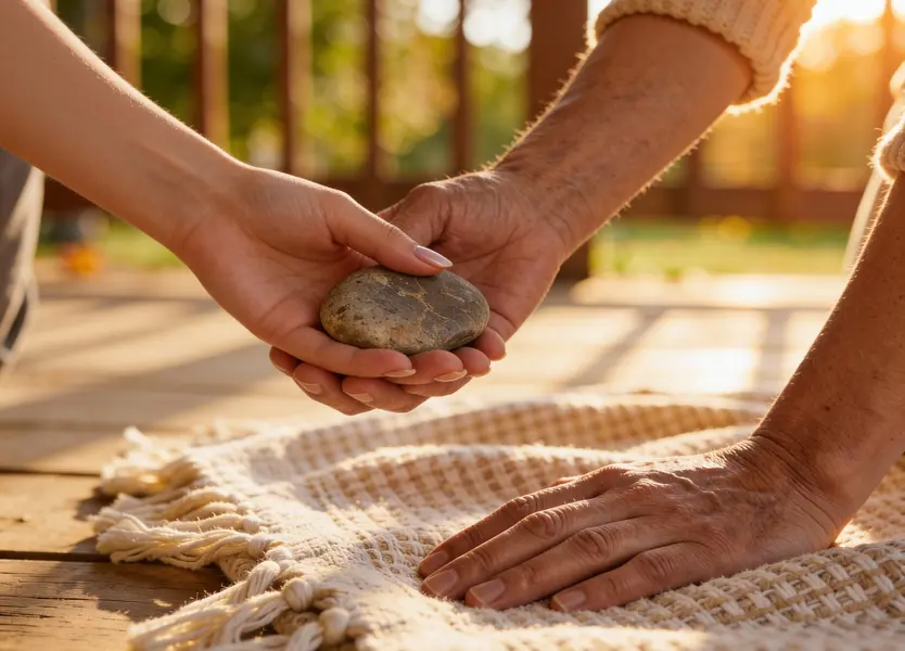 Paar in harmonischer und liebevoller Beziehung